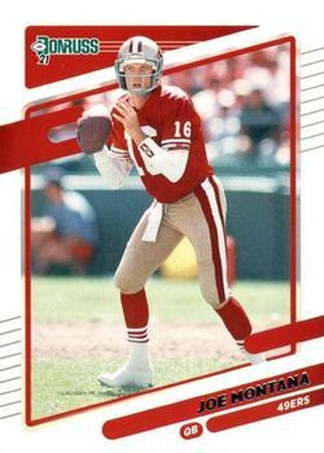 #57 Joe Montana - San Francisco 49ers - 2021 Donruss Football