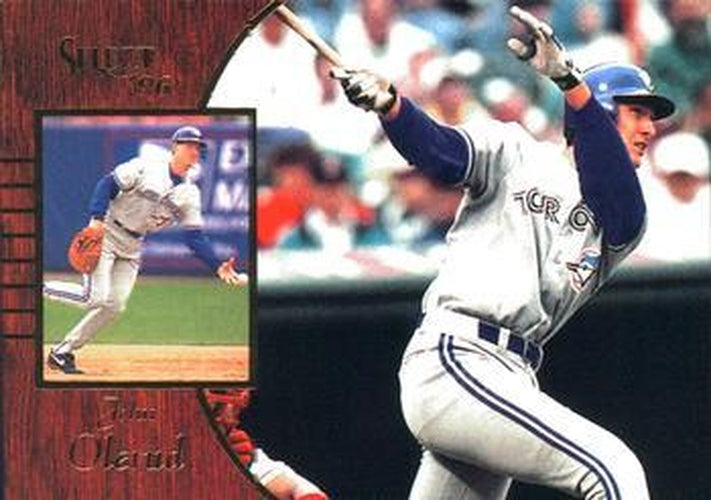 #57 John Olerud - Toronto Blue Jays - 1996 Select Baseball