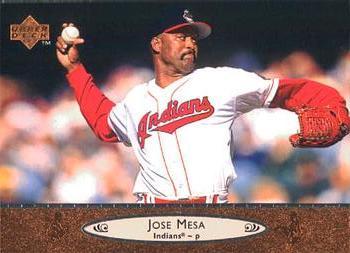#57 Jose Mesa - Cleveland Indians - 1996 Upper Deck Baseball