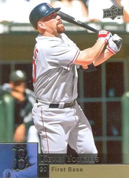 #57 Kevin Youkilis - Boston Red Sox - 2009 Upper Deck Baseball