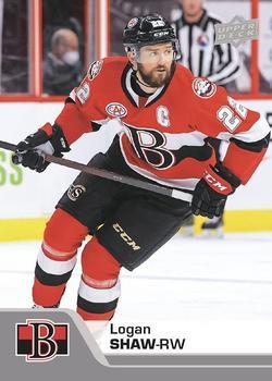 #57 Logan Shaw - Belleville Senators - 2020-21 Upper Deck AHL Hockey