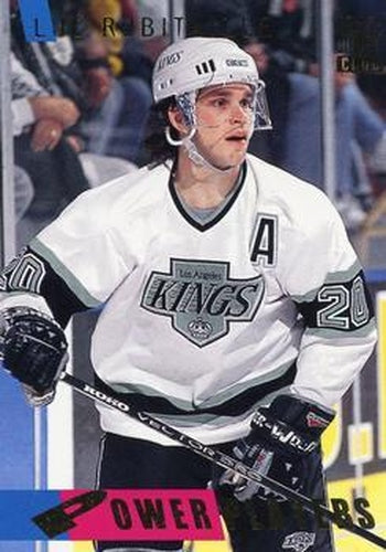 #57 Luc Robitaille - Los Angeles Kings - 1994-95 Stadium Club Hockey