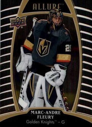 #57 Marc-Andre Fleury - Vegas Golden Knights - 2019-20 Upper Deck Allure Hockey