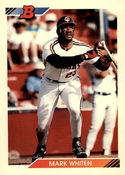 #57 Mark Whiten - Cleveland Indians - 1992 Bowman Baseball