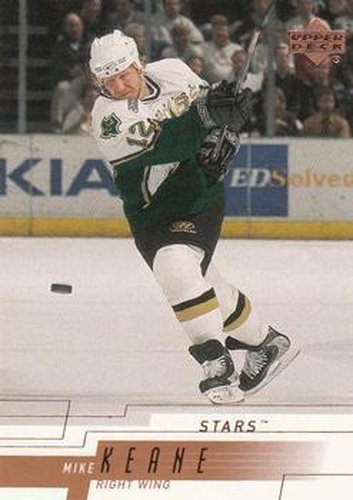 #57 Mike Keane - Dallas Stars - 2000-01 Upper Deck Hockey