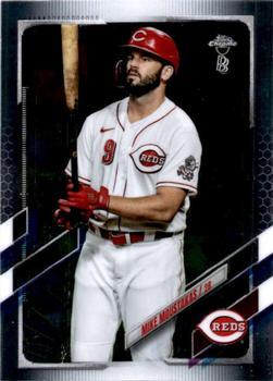 #57 Mike Moustakas - Cincinnati Reds - 2021 Topps Chrome Ben Baller Edition Baseball