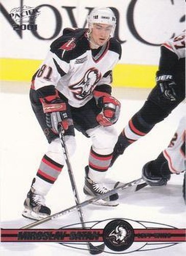 #57 Miroslav Satan - Buffalo Sabres - 2000-01 Pacific Hockey