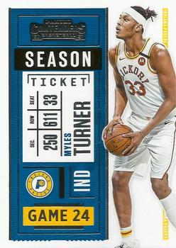 #57 Myles Turner - Indiana Pacers - 2020-21 Panini Contenders Basketball