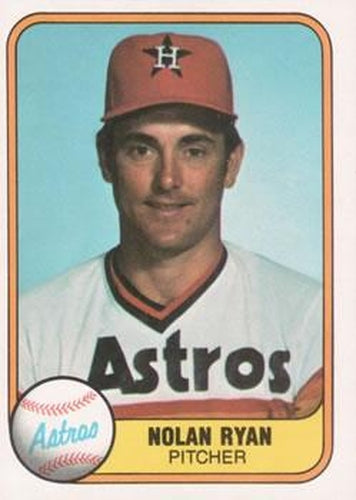 #57 Nolan Ryan - Houston Astros - 1981 Fleer Baseball