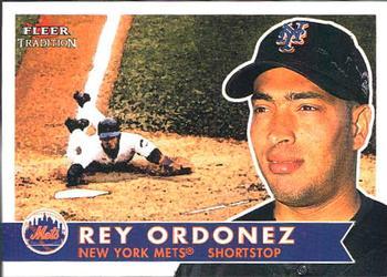 #57 Rey Ordonez - New York Mets - 2001 Fleer Tradition Baseball