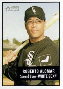 #57 Roberto Alomar - Chicago White Sox - 2003 Bowman Heritage Baseball