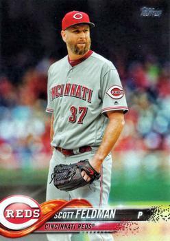 #57 Scott Feldman - Cincinnati Reds - 2018 Topps Baseball