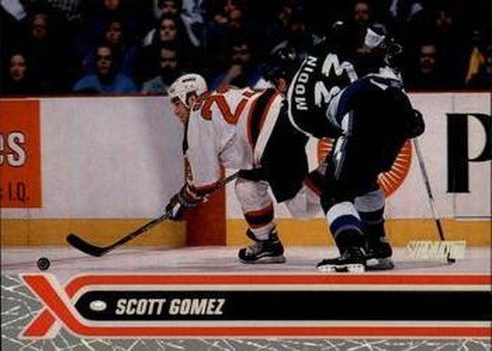 #57 Scott Gomez - New Jersey Devils - 2000-01 Stadium Club Hockey