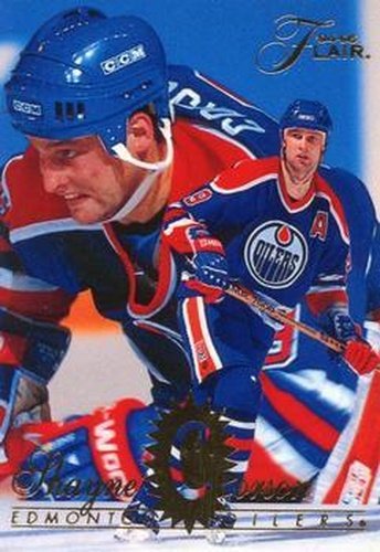 #57 Shayne Corson - Edmonton Oilers - 1994-95 Flair Hockey