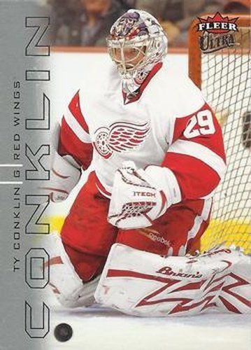 #57 Ty Conklin - Detroit Red Wings - 2009-10 Ultra Hockey