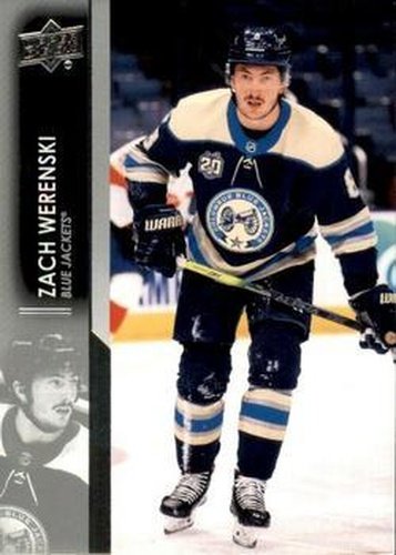 #57 Zach Werenski - Columbus Blue Jackets - 2021-22 Upper Deck Hockey