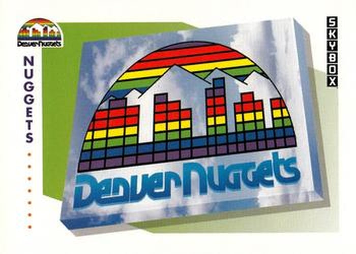 #357 Denver Nuggets Logo - Denver Nuggets - 1991-92 SkyBox Basketball