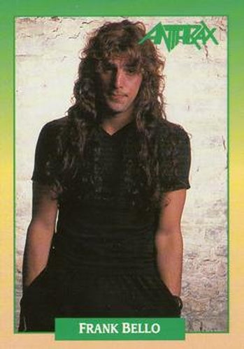 #57 Frank Bello - 1991 Brockum Rock Cards
