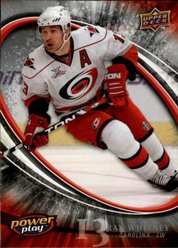 #57 Ray Whitney - Carolina Hurricanes - 2008-09 Upper Deck Power Play Box Set Hockey