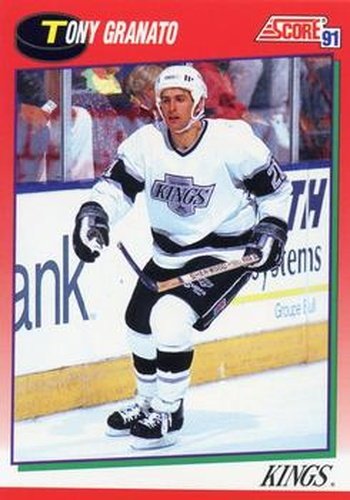 #57 Tony Granato - Los Angeles Kings - 1991-92 Score Canadian Hockey