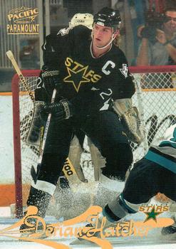 #57 Derian Hatcher - Dallas Stars - 1997-98 Pacific Paramount Hockey