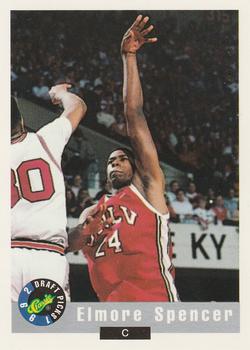 #57 Elmore Spencer - UNLV Runnin' Rebels - 1992 Classic Draft Basketball