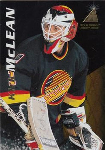 #57 Kirk McLean - Vancouver Canucks - 1995-96 Zenith Hockey