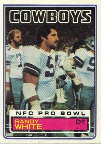 #57 Randy White - Dallas Cowboys - 1983 Topps Football