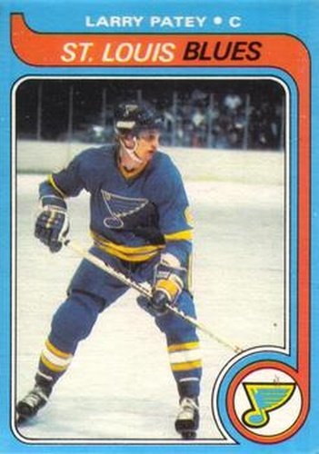 #57 Larry Patey - St. Louis Blues - 1979-80 O-Pee-Chee Hockey