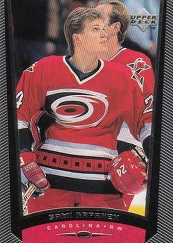 #57 Sami Kapanen - Carolina Hurricanes - 1998-99 Upper Deck Hockey