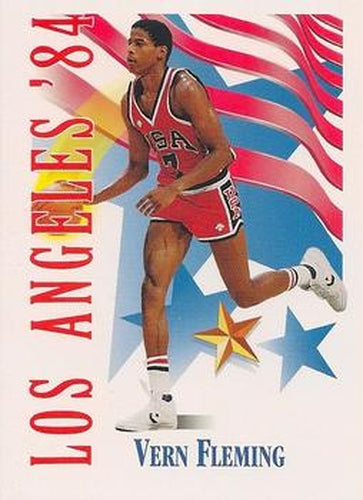 #557 Vern Fleming - USA - 1991-92 SkyBox Basketball