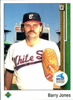 #457 Barry Jones - Chicago White Sox - 1989 Upper Deck Baseball