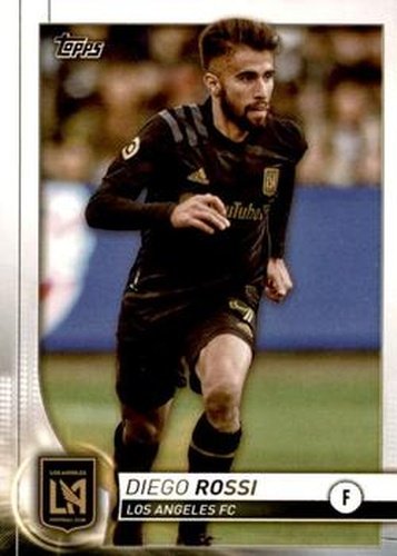#57 Diego Rossi - Los Angeles FC - 2020 Topps MLS Soccer