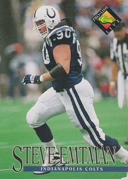 #57 Steve Emtman - Indianapolis Colts - 1994 Pro Line Live Football