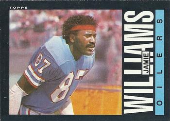 #257 Jamie Williams - Houston Oilers - 1985 Topps Football