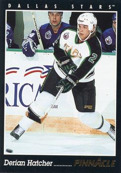 #57 Derian Hatcher - Dallas Stars - 1993-94 Pinnacle Hockey