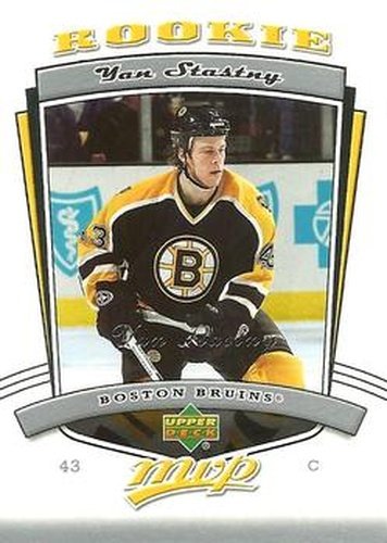 #357 Yan Stastny - Boston Bruins - 2006-07 Upper Deck MVP Hockey