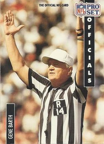 #357 Gene Barth - - 1991 Pro Set Football