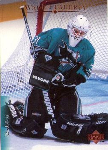 #57 Wade Flaherty - San Jose Sharks - 1995-96 Upper Deck Hockey