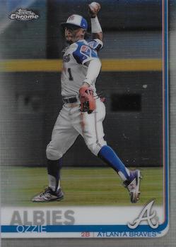 #57b Ozzie Albies - Atlanta Braves - 2019 Topps Chrome Baseball