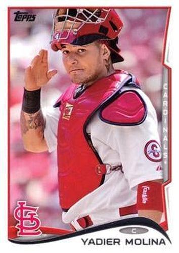 #57d Yadier Molina - St. Louis Cardinals - 2014 Topps Baseball