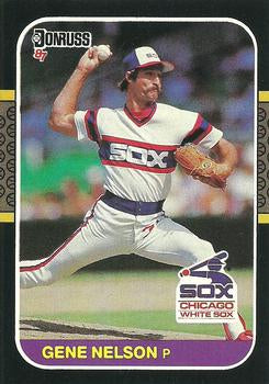 #580 Gene Nelson - Chicago White Sox - 1987 Donruss Baseball