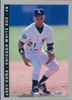 #580 Joey Cora - Chicago White Sox - 1993 Fleer Baseball