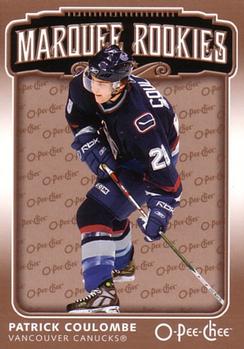 #580 Patrick Coulombe - Vancouver Canucks - 2006-07 O-Pee-Chee Hockey