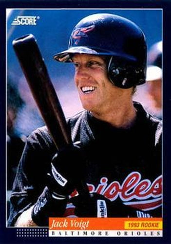#580 Jack Voigt - Baltimore Orioles -1994 Score Baseball