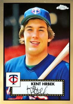 #580 Kent Hrbek - Minnesota Twins - 2021 Topps Chrome Platinum Anniversary Baseball