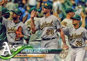 #580 Oakland Athletics - Oakland Athletics - 2018 Topps Baseball