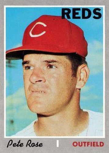 #580 Pete Rose - Cincinnati Reds - 1970 Topps Baseball