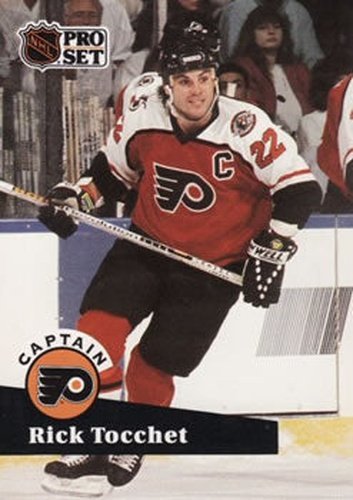 #580 Rick Tocchet - 1991-92 Pro Set Hockey