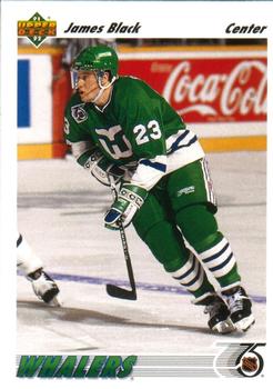 #580 James Black - Hartford Whalers - 1991-92 Upper Deck Hockey